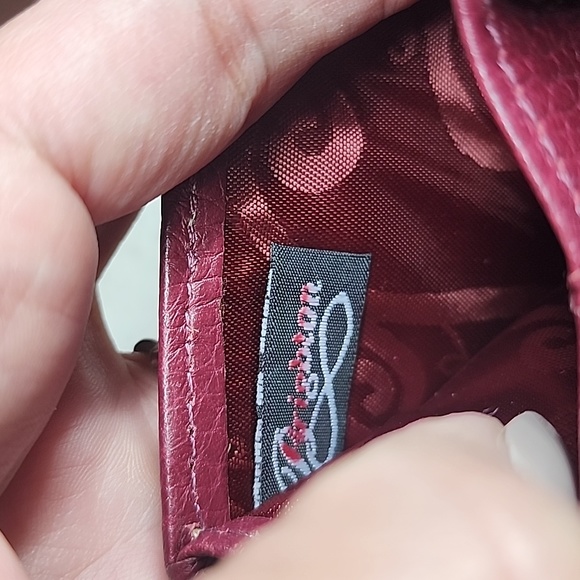 Brighton Vintage Pebble Leather Fold Wallet - Picture 8 of 10